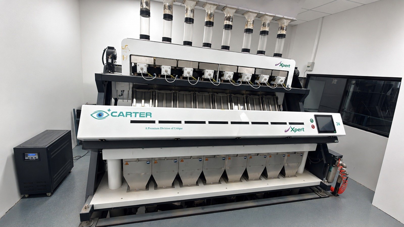 Optical colour sorter